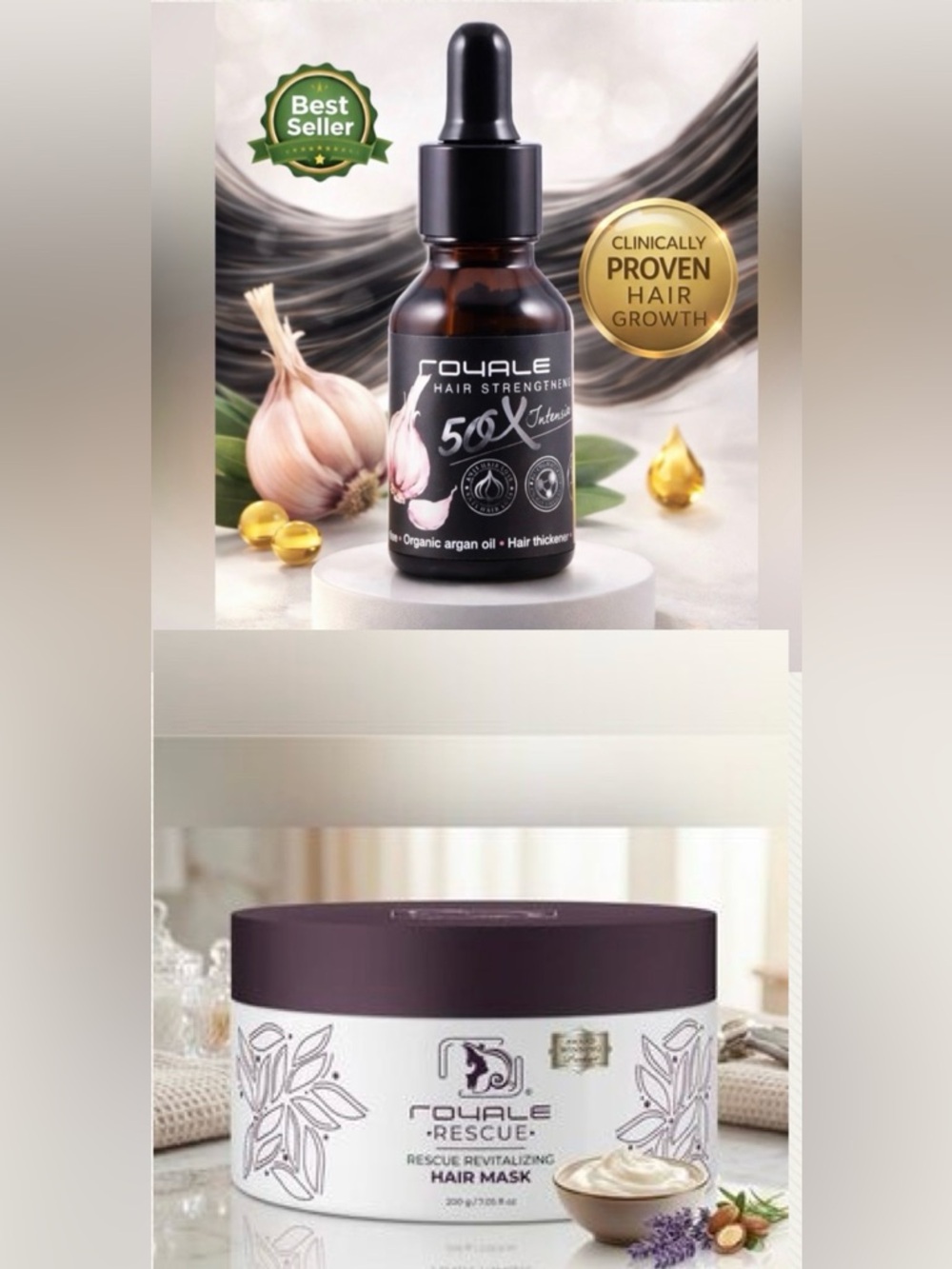 Royale Rescue Luxury Bundle Hair Care Set